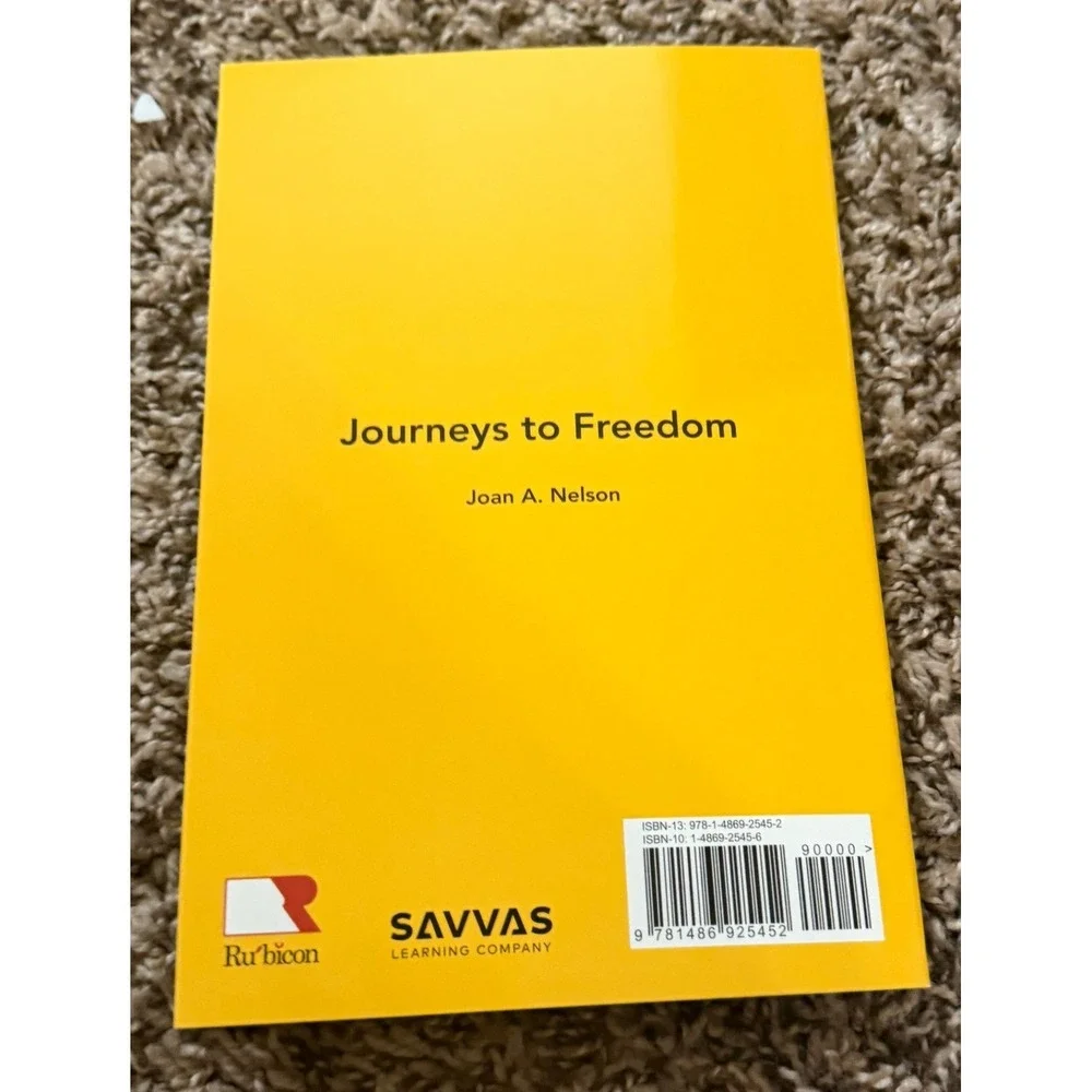 Savvas-History Book-The Underground Railroad & Immigration